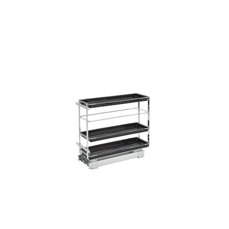 Rev-A-Shelf Steel, Black, 7.89 in W, 19.3 in H, 22.5 in L, Black 548-BC-8C